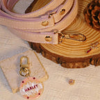 【Pink Aurora】Dog Collar & Leash & Pet ID Tag-Set