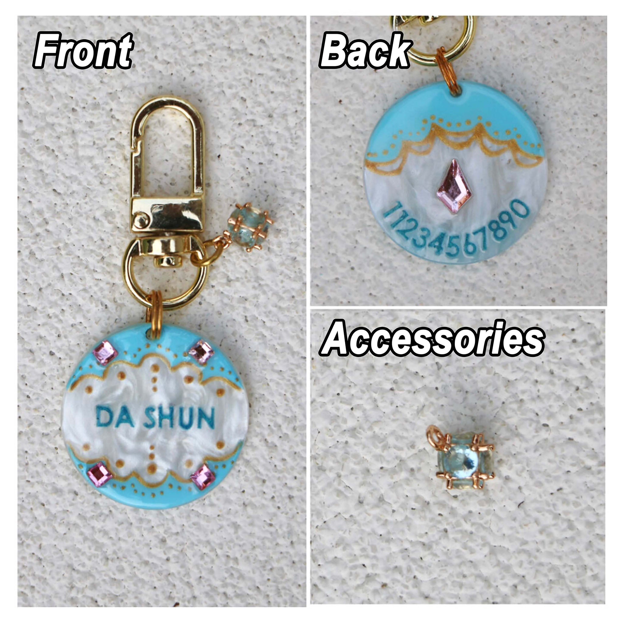 【Magic Medal-Healing】Pet ID Tags,  Dog Tag,  Cat Tag