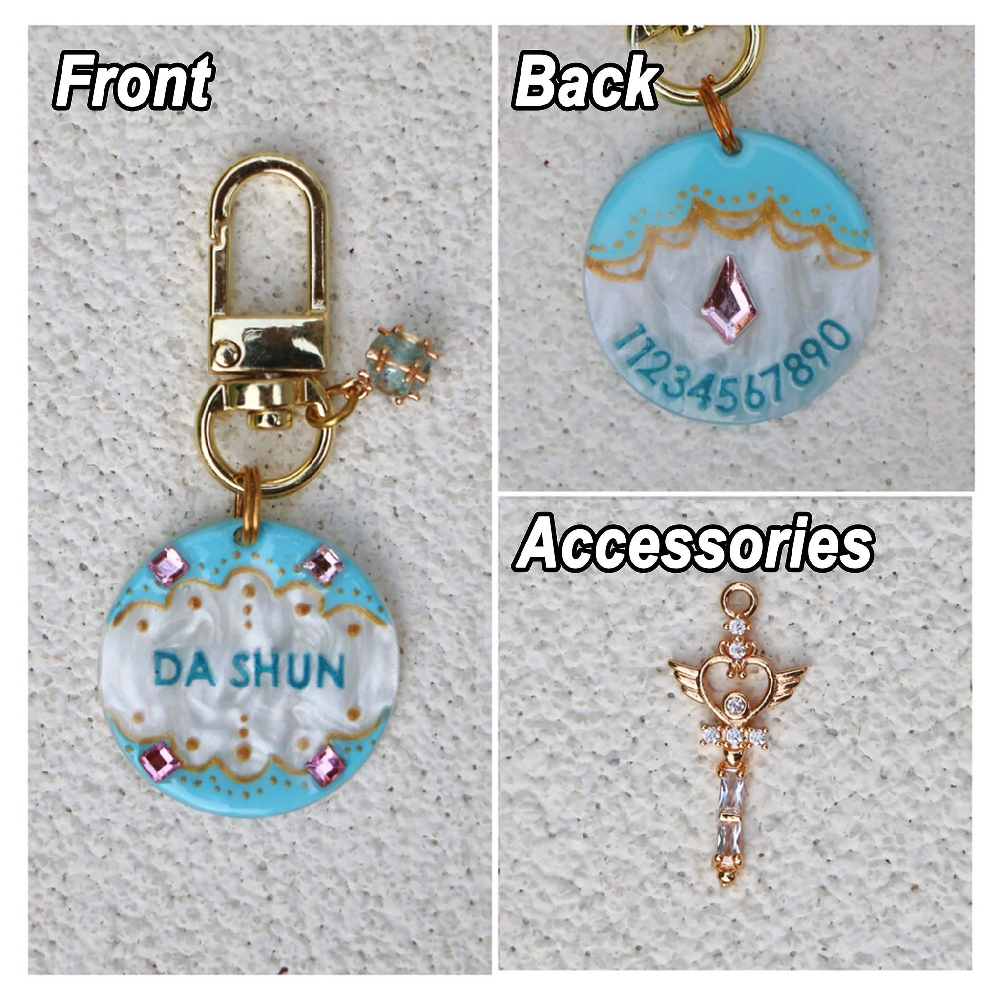 【Magic Medal-Healing】Pet ID Tags,  Dog Tag,  Cat Tag