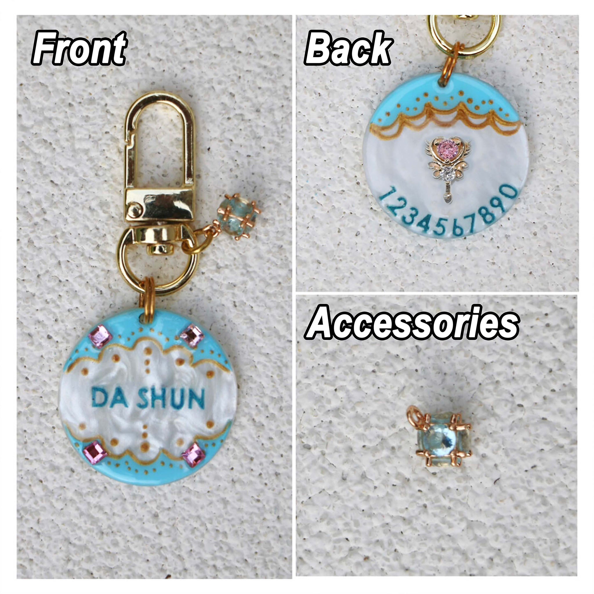【Magic Medal-Healing】Pet ID Tags,  Dog Tag,  Cat Tag