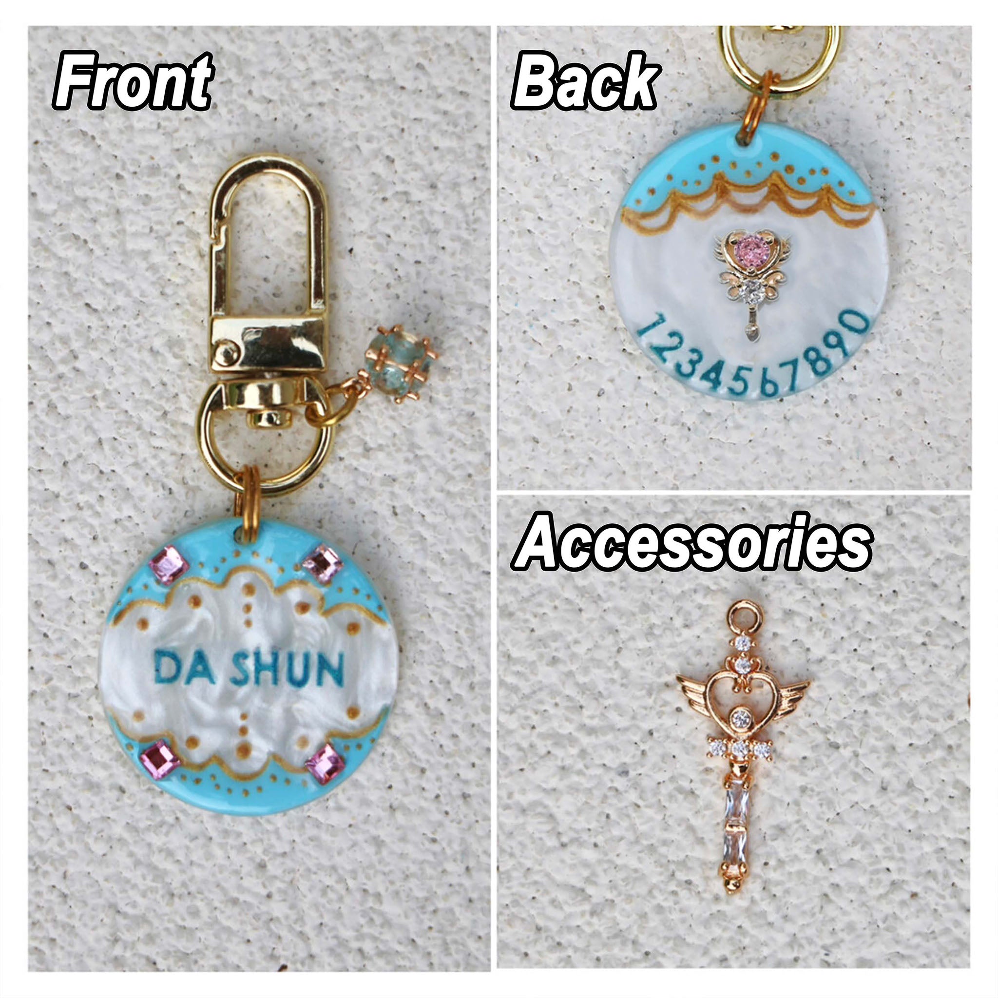 【Magic Medal-Healing】Pet ID Tags,  Dog Tag,  Cat Tag
