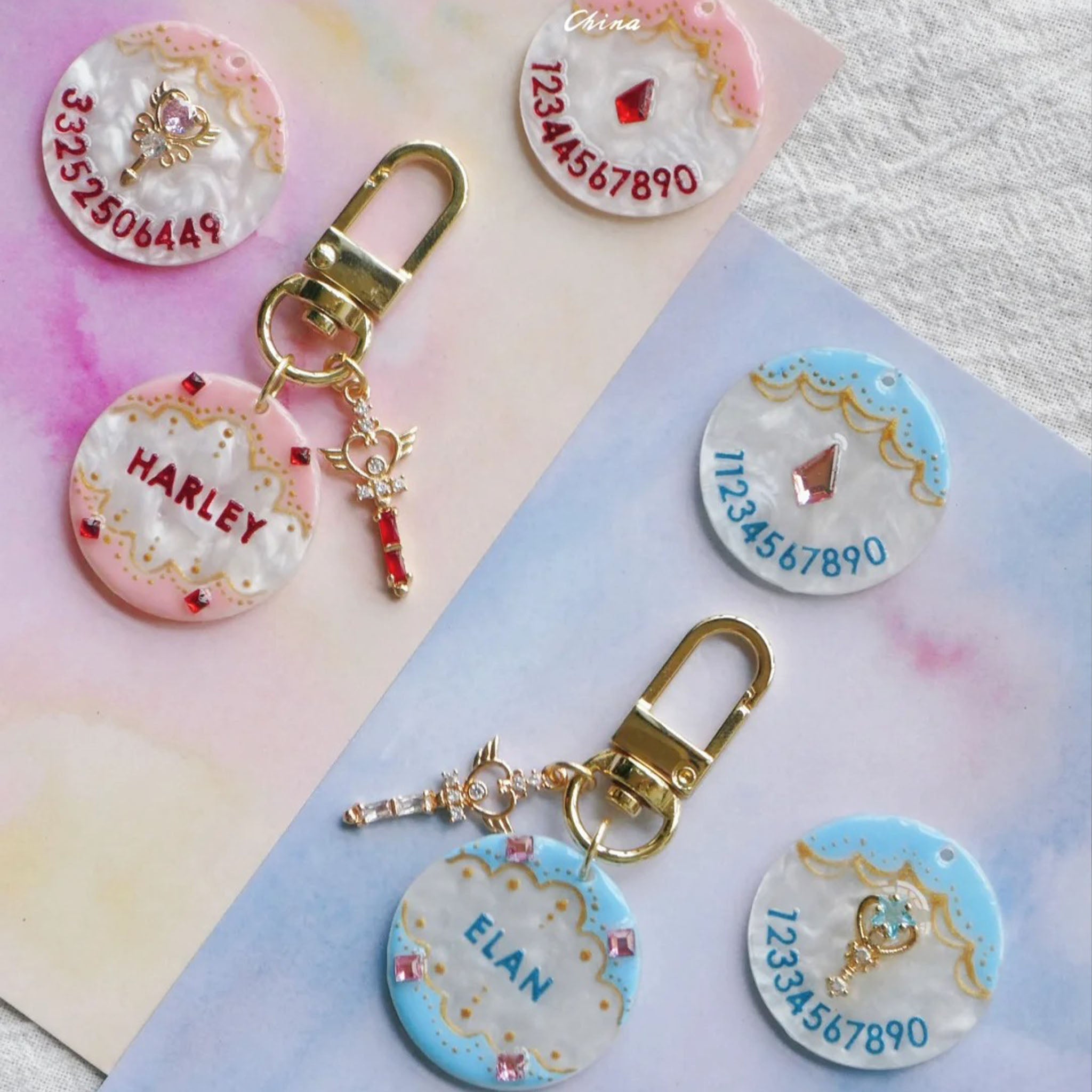 【Magic Medal-Healing】Pet ID Tags,  Dog Tag,  Cat Tag