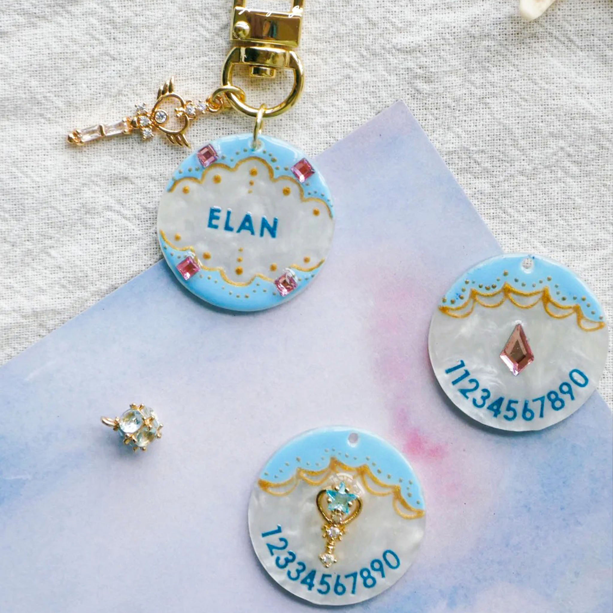 【Magic Medal-Healing】Pet ID Tags,  Dog Tag,  Cat Tag